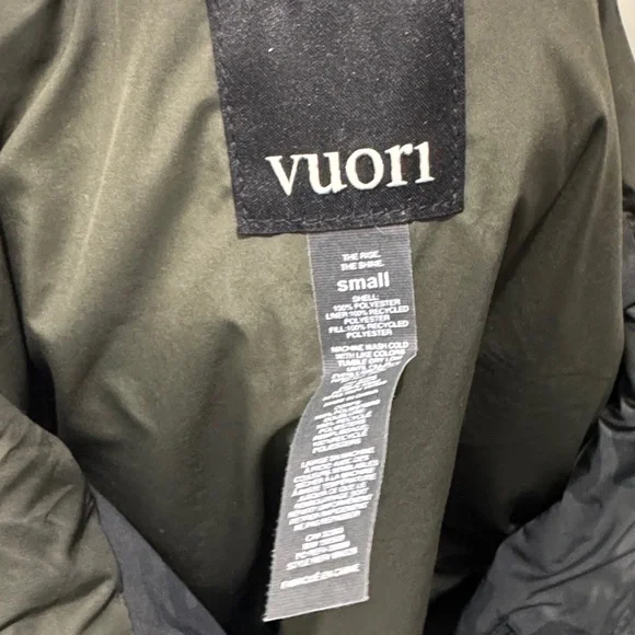 Vuori Black Camo Quilted Puffer Vest - Picture 14 of 16